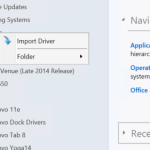 SCCM Import Driver